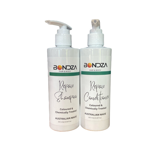Repair shampoo and conditioner for coloured and chemically treated hair